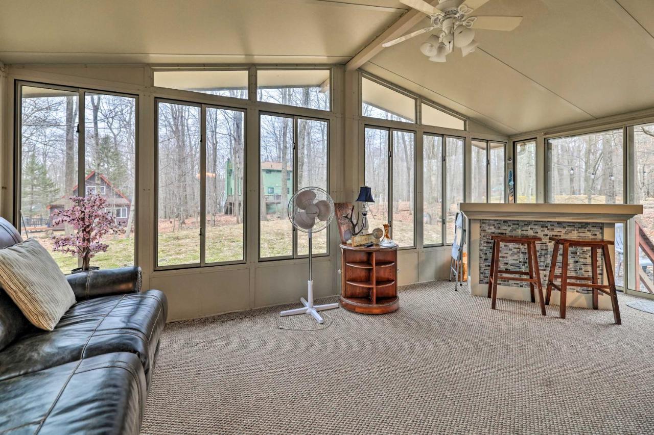 Poconos Vacation Home Walk To Locust Lake! Pocono Lake Buitenkant foto