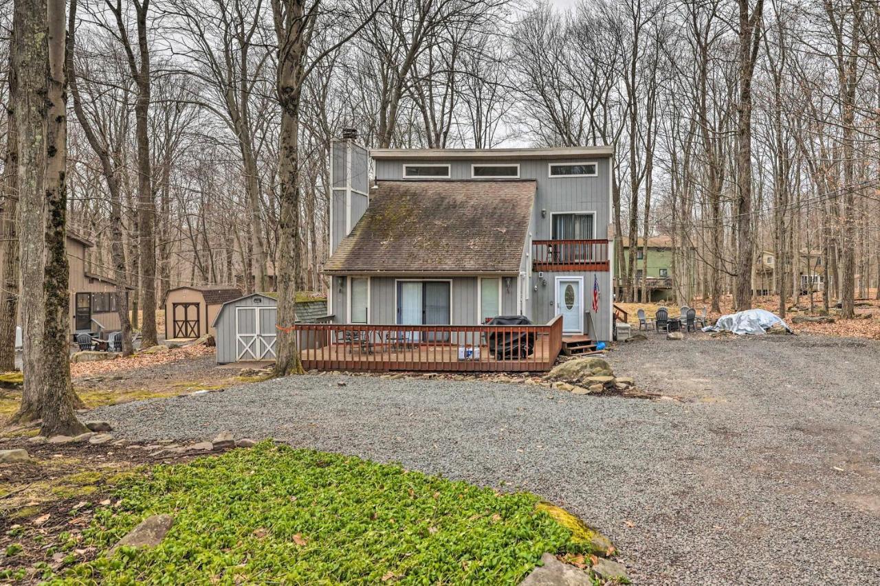 Poconos Vacation Home Walk To Locust Lake! Pocono Lake Buitenkant foto
